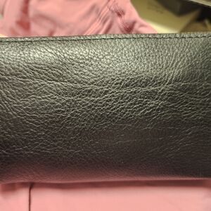 NWOT Portland Leather Black Leather Utility Bag